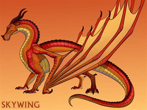 skywing wof|skywings from wings of fire.